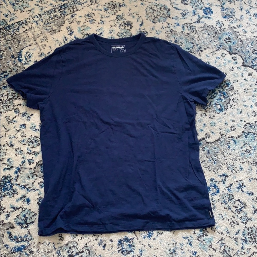 Express Men’s T-Shirt - Blue - Large
